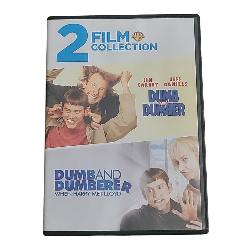 2 FIlm Collection Dumber and Dumberer DVD BRAND used Tested